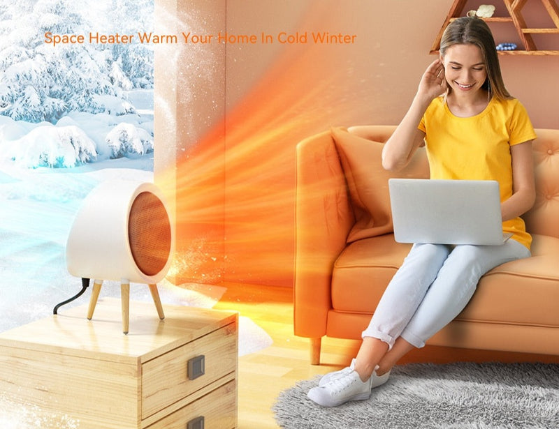 Portable Electric Fan Heater