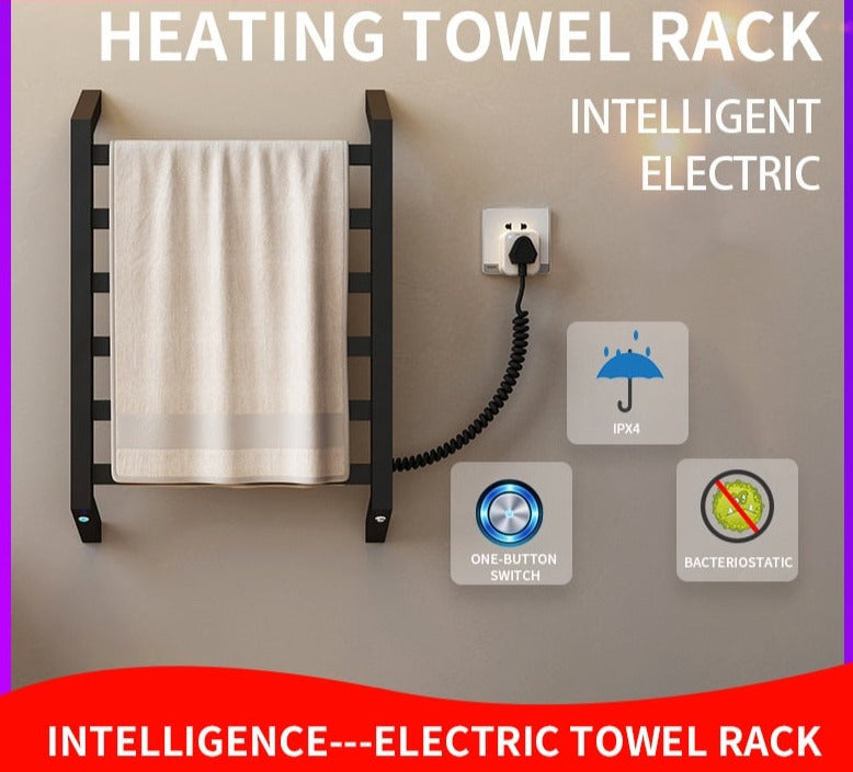 Bathroom Electric heated towel rack