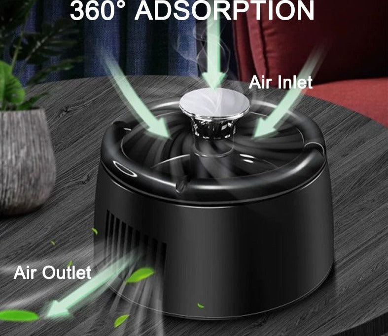 Smart Portable Smoke Removal Ashtrays